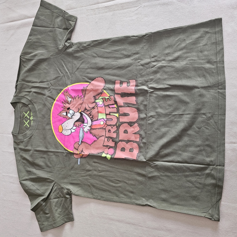KAWS Green Pink Short Sleeve Tee